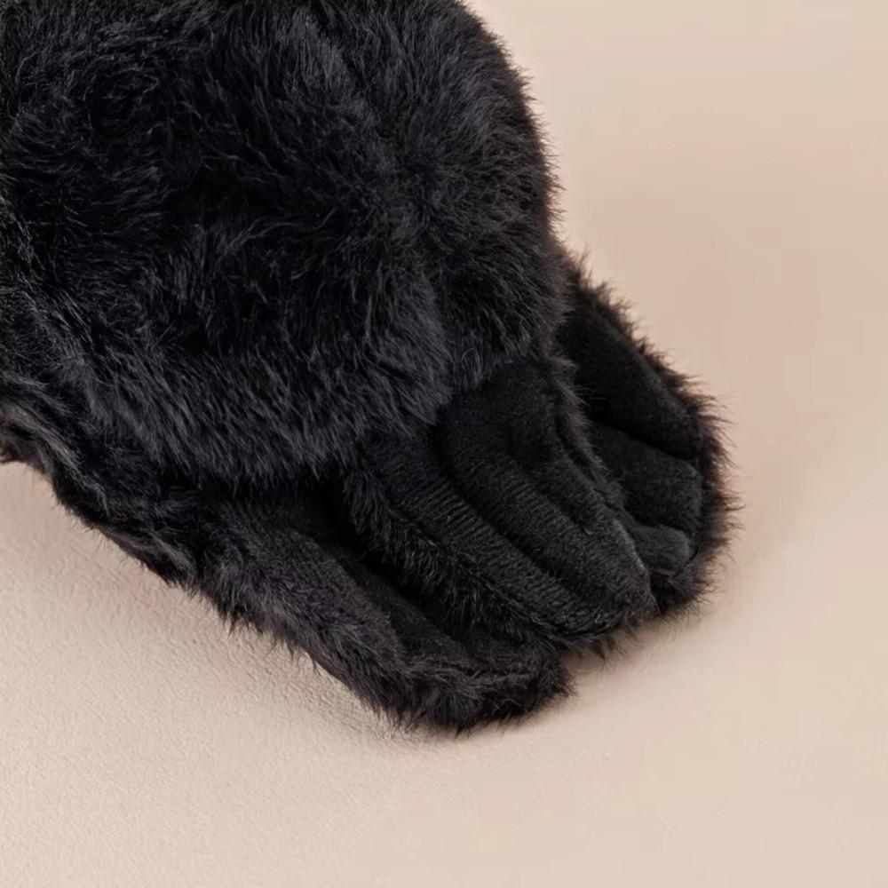 Black Color Realistic Crow Plush Toy 15cm Gothic Crow Stuffed Toy Bird Soft Doll Kids Play