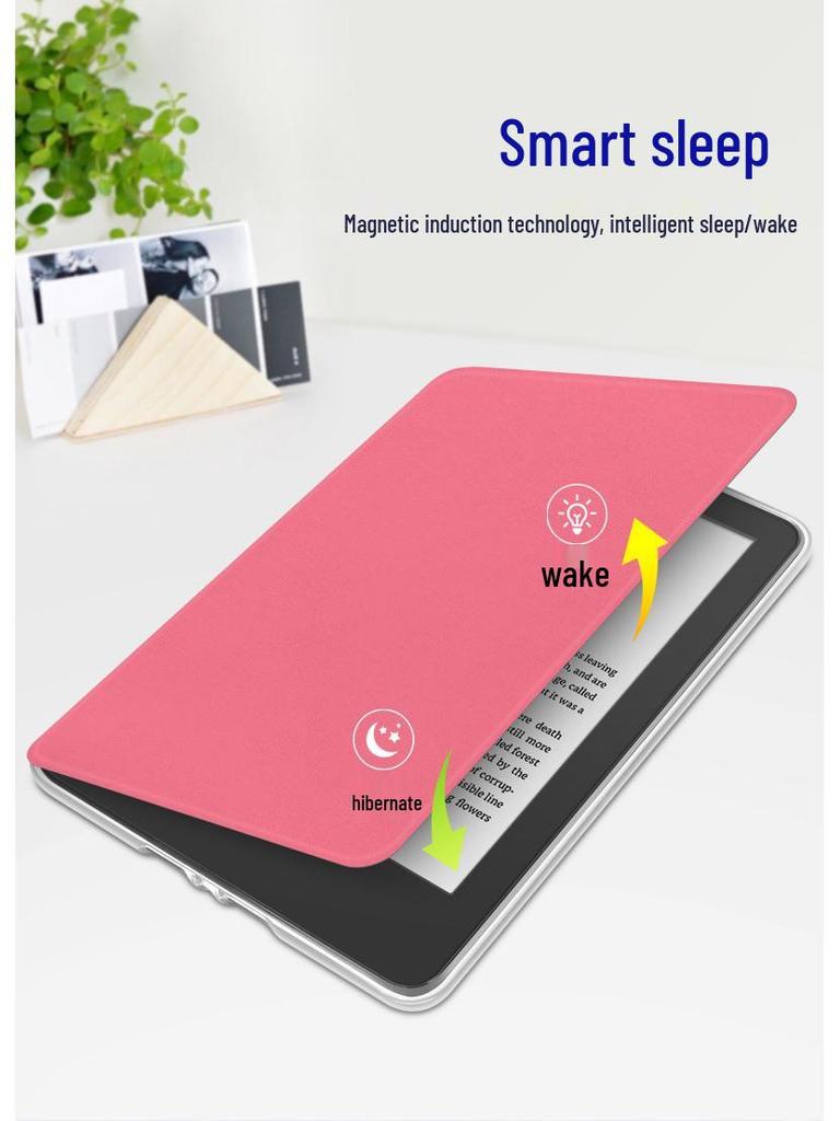 Available 2024 Kindle Paperwhite 6543 Acrylic Handheld Protective Case 2022 Leather Cover