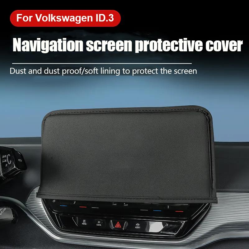 Аксессуары для Volkswagen ID.3 E11 E12 ~2024 VW ID3 ID 3 Защитная крышка экрана навигации Модификация интерьера автомобиля
