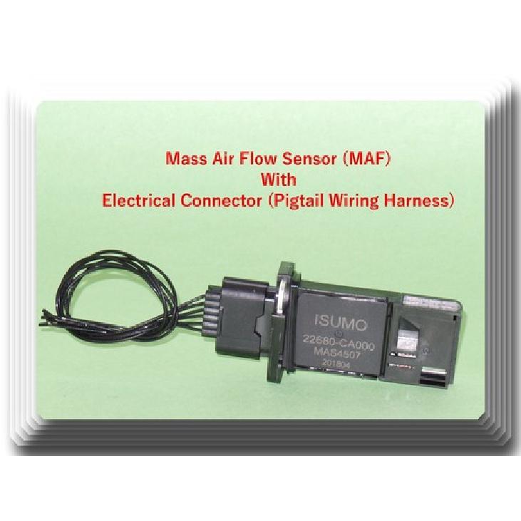 5 P Mass Air Flow Sensor W/ Connector Fits: Infiniti Nissan Suzuki Chevrolet