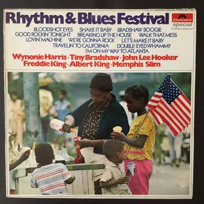LP Record VARIOUS  Rhythm  Blues Festival 2343037 POLYDOR Netherland Blues Used