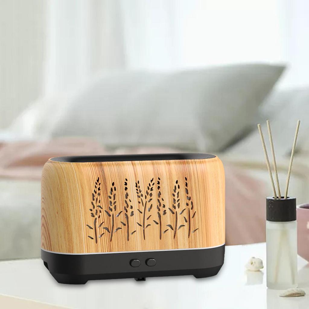 Umidificador de Chama Difusor de Aroma 200ml USB Desktop Escritório Berçário Decoração de Quarto