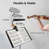 New Music Stand Light-19 Led Professional Musician, Clip On Light For Music Stand, Usb Rechargeable