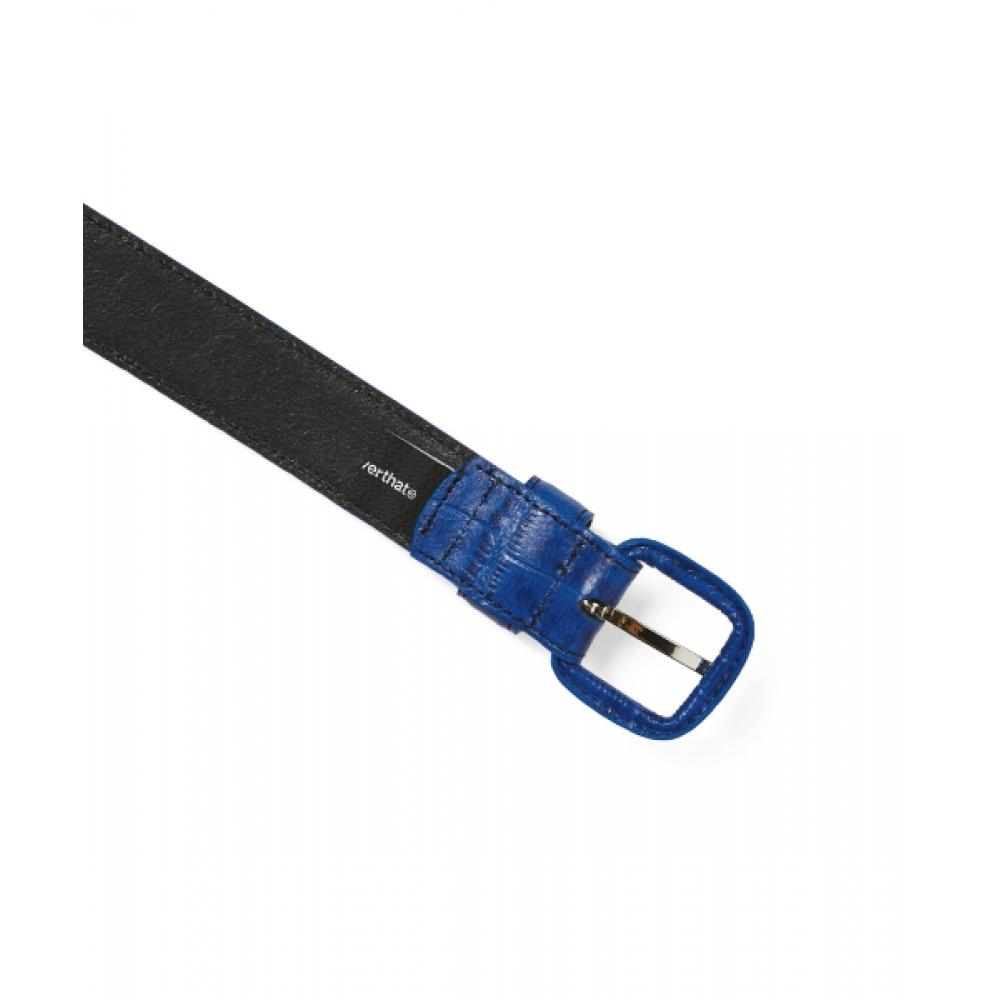 Thisisneverthat Croc Belt Blue
