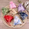 5Pcs Drawstring Pocket Chinese Style Pocket Jewelry Gift Wedding Candy Packaging Bag  Storage Bag Reusable Pouches