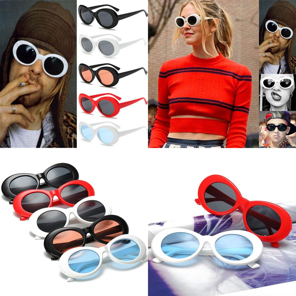 Fashionable Unisex Vintage Style Oversized Sunglasses For Everyday Use