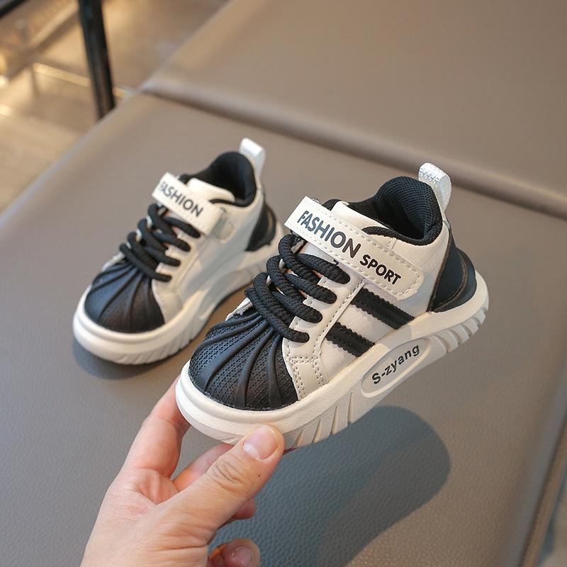 1-5 years old baby sports shoes girls casual shoes children's spring new waterproof leather surface boys shoes soft sole children's shoes