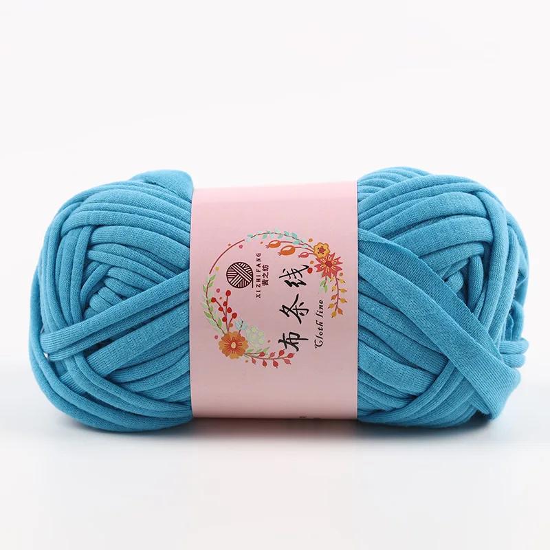 T Shirt Bulky Yarn for Hand Knitting Carpet Knitting Trap Crochet DIY Bag Purse Blanket Soft Thick Cloth Trapillo Yarn
