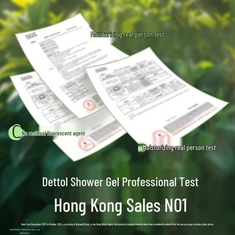 Dettol Fresh Hydrating Jasmine & Green Tea Shower Gel