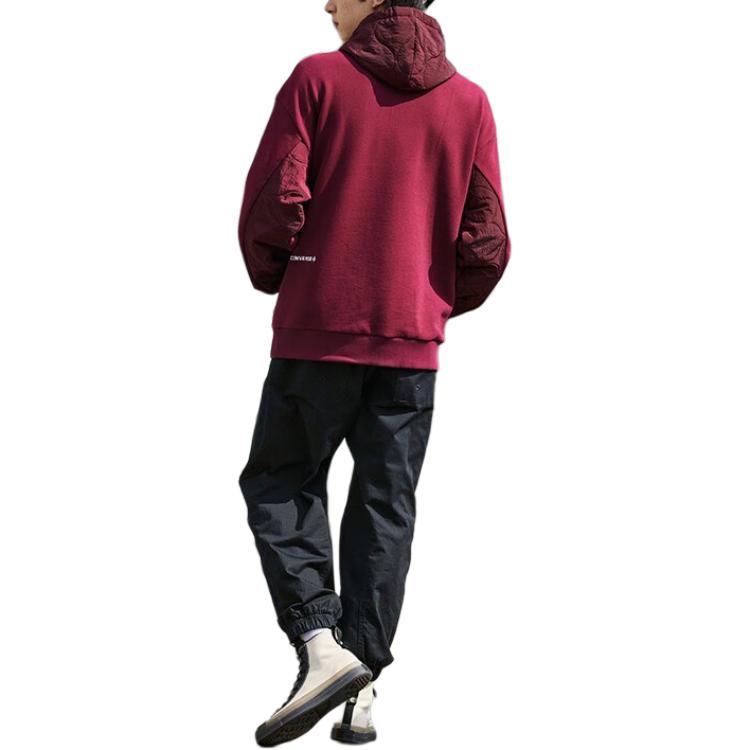 Converse Authemtic FW22 Sweatshirt Men's Burgundy 10025051-A03
