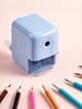 1 Cute Pencil Sharpener, School Stationery, Hand Cranked Pencil Sharpener, Effortless Pencil Sharpener