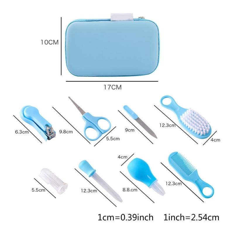 Convenient Baby Care Kit Must Have Accessories Infant Toddlers Head Brush Hair Comb for Gentle Cleaning and Trimming