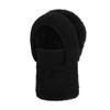 Winter Outdoor Warm Pullover Cap Women's Velvet Ear Protection Riding Neck Integrated Knitted Wool Cap