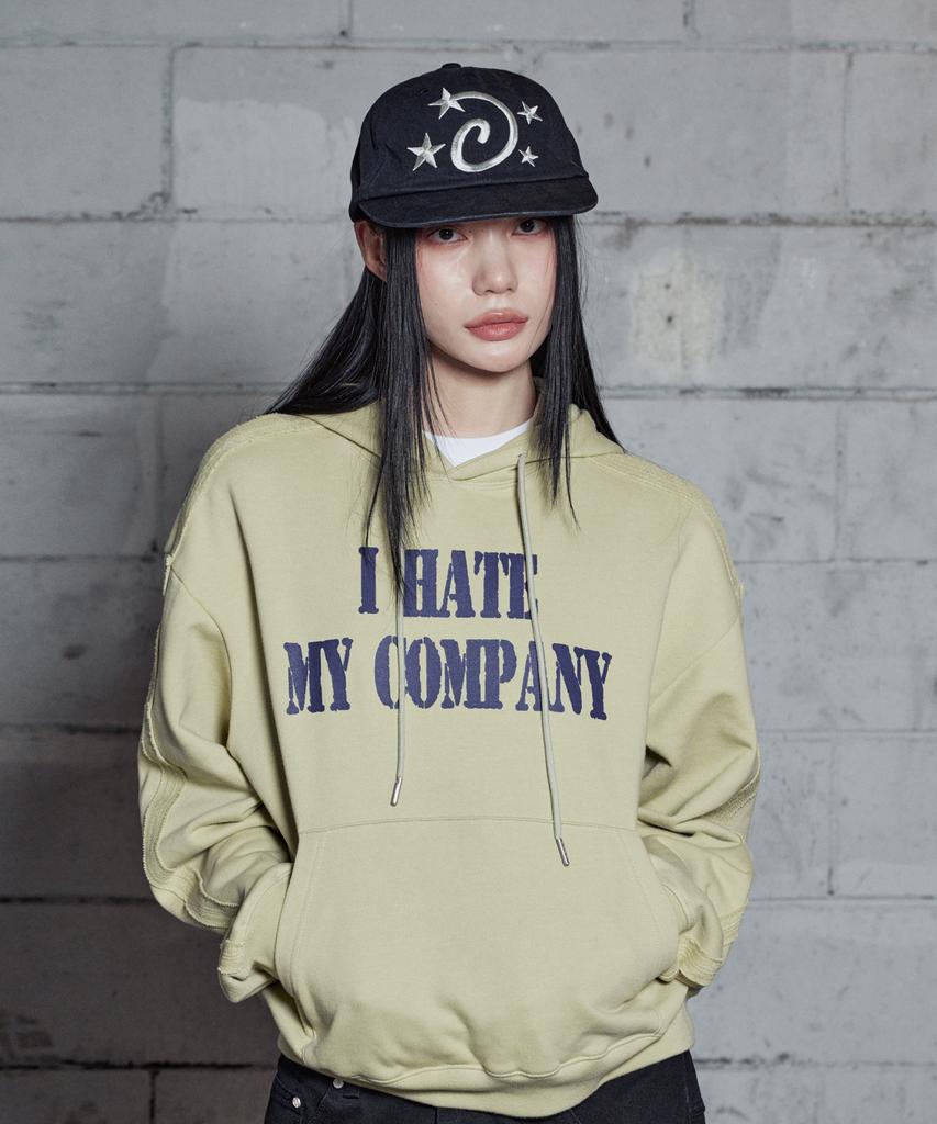 Lujeoseukeulleob Washed Star Logo Cap Black