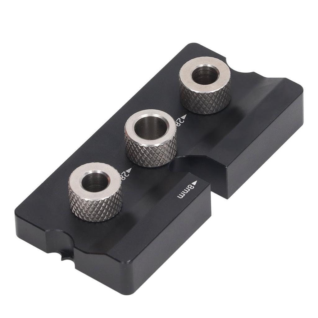 Lochlehre Holzdübelbohrlehre Bohrhilfe 2 in 1 8mm 10mm Lochstanze Locator Schreinerwerkzeug