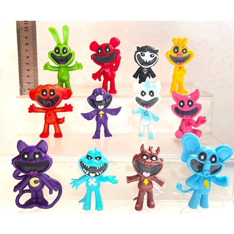 Delightful Pvc Smiling Animal Models For Fun Office Accessories And Playtime Collectibles In Assorted Sizes
