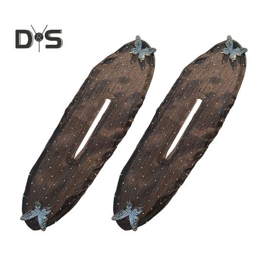 

2 шт., шариковая заколка для волос, бигуди для завивки волос, щипцы для завивки волос, ловкая булочка, твистер, формирователь, длинные волосы, легкий и быстрый инструмент для резки, ленивые женщины, аксессуары для укладки волос чёрный