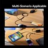 Baseus 3 in 1 USB Cable Micro USB Type C Fast Charger Micro USB Type C Data Cable For IP 14 13 Samsung Huawei