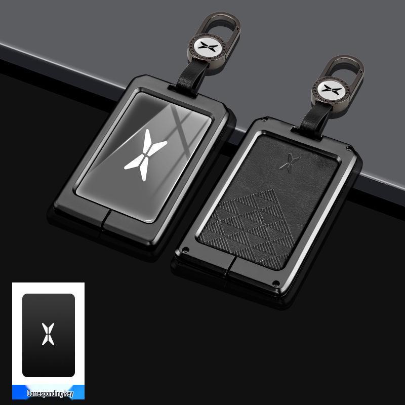 Xpeng Car Key Case for Models G3i, P7i, P5, G9, G3i, G6 - Protective Shell & Buckle