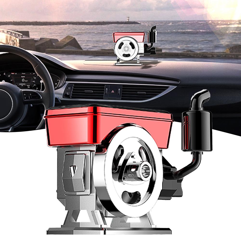 Car Scent Diffuser with Solar Panel and Unique Tractor Design Features