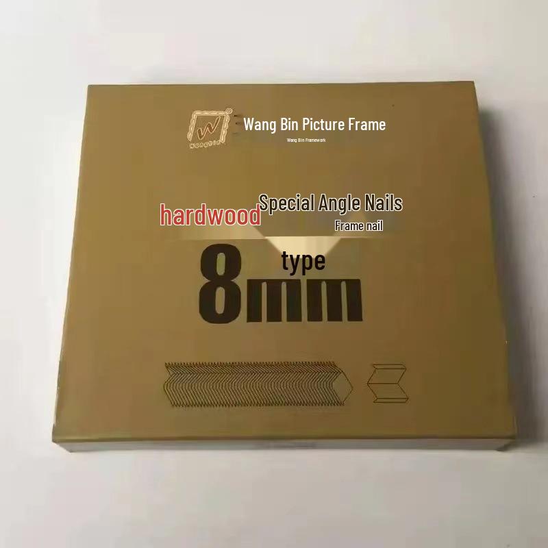 Wang Bin V-Nails Machine for Hardwood and Eucalyptus Picture Frame Corners