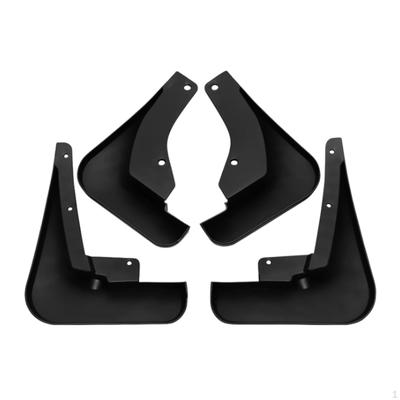 4x Car Mud Flaps Splash Guards Spare Parts Replaces Easy Installation Accessories Front Rear