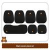 Adorable Bear Car Seat Cushion for Changan X7 PLUS, EADO, YIDAR CS75, CS55 - All Seasons