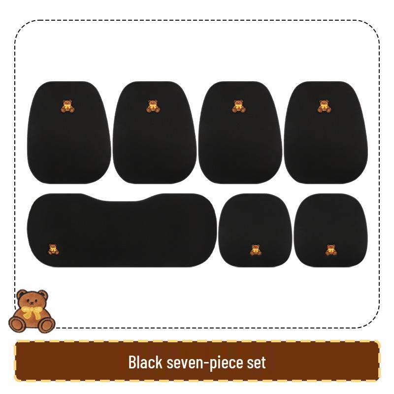 Adorable Bear Car Seat Cushion for Changan X7 PLUS, EADO, YIDAR CS75, CS55 - All Seasons