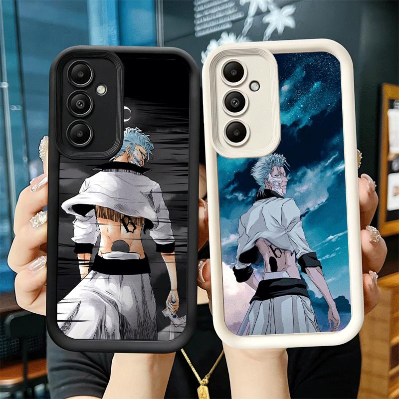 Phone Case for Samsung Galaxy A17 A16 A15 A14 A13 Bleach Grimmjow 6 A56 A36 A26 A55 A35 A25 A54 A34 A24 A53 A33 A23 A07 A06