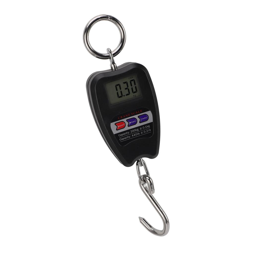 Portable Electronic Scale High Accuracy Digital Hanging Scale 200kg Weight Capacity Crane Scale for Food Luggage