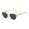 Oval Frame Women Design Sunglasses Street Style Uv Outdoor Sun Protection