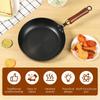 24/28cm Nonstick Frying Pan Iron Stir Fry Pans Steak Cooking Pot Skillet Saucepan Induction Pre-Seasoned Cast Iron Skillet
