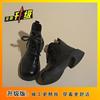 High-top Casual Thick-soled Heightened High-end Tooling Locomotive Tide Boots 2025 Popular Women's British Martin Boots
