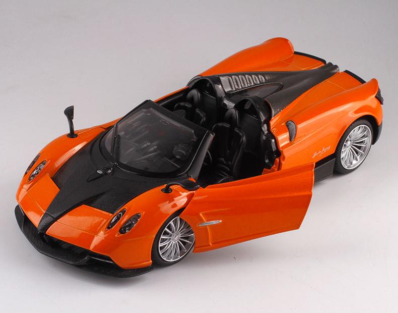 

1:24 Diecast High Light Superfast Car Model Toys Pagani Huayra Roadster Metal Miniature Replica