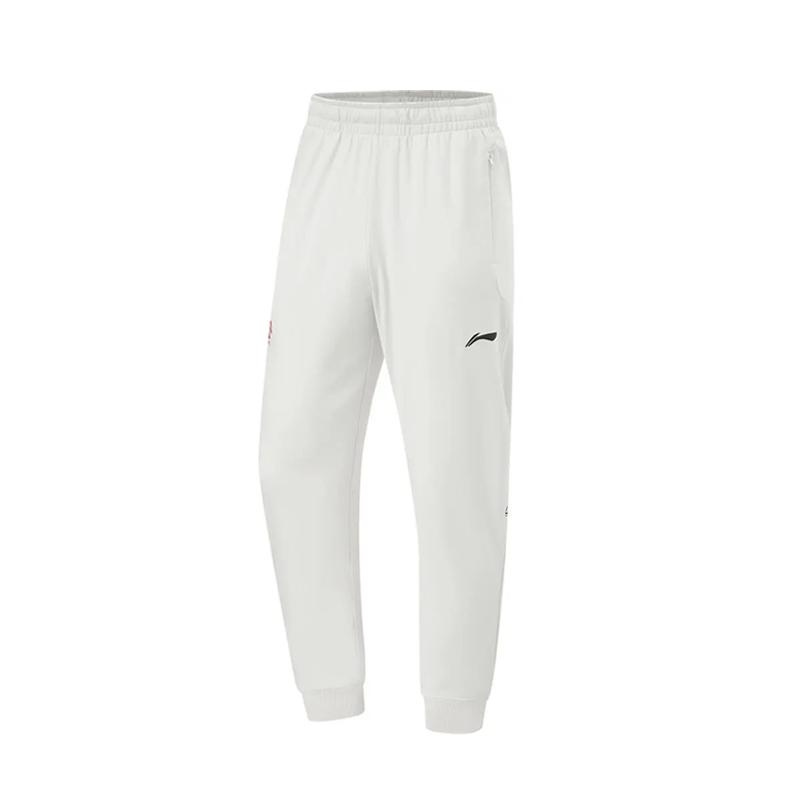 

Li Ning Влагоотводящие Дышащие Спортивные Фитнес Прямые Спортивные Штаны Мужские Брюки Светло-Серый AKLU077-3 M