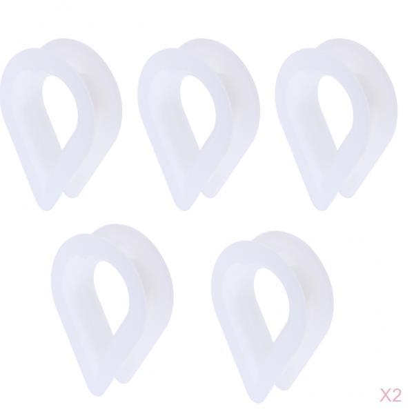 Set of 10 Nylon Rope Thimble, for Splicing End 16mm