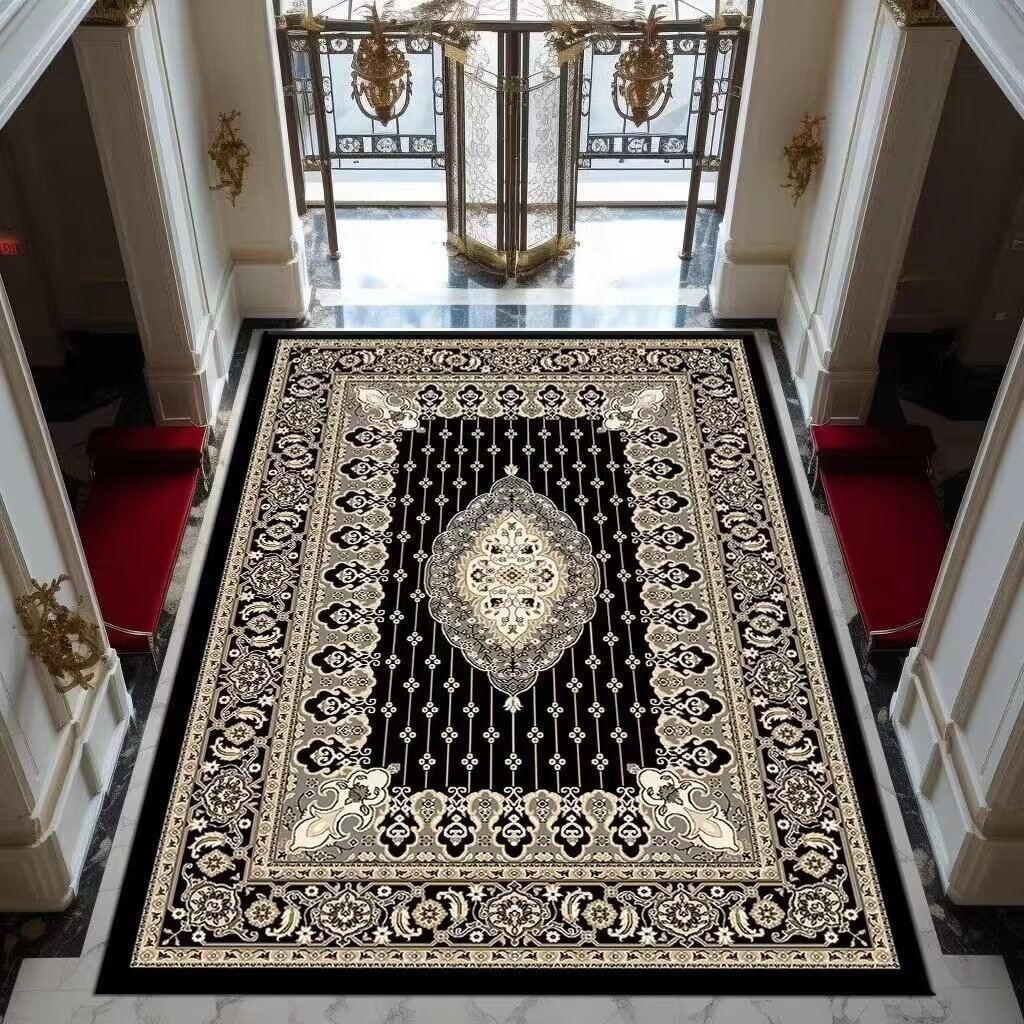 High-end Persia Style Carpet for Living Room Villa Hall Decoration Non-slip Floor Mat Home Bedroom Lounge Rugs Entrance Door Mat