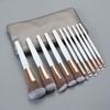 Violeta - Set of 11: Makeup Brush with Bag