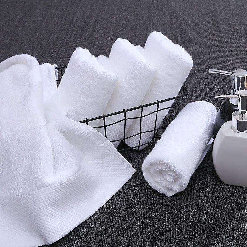 Huihuang G Hotel Collection Thick Pure Cotton White Towel