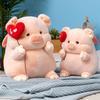Top Hat Pig Pig Doll Lulu Pig Plush Toy Pig Doll Pink Pig Pillow Birthday Gift Piglet