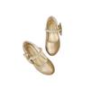 Elegant Girls' White Leather Princess Dance Shoes