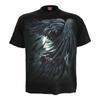 T-shirt Unisex Adulto Spiral Direct con Stampa Corvo Ombra sul Retro