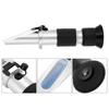 Refractometer Saltwater Aquarium, ATC Digital 0 - 10 Aquarium Optics Refractometer Salinity  For Saltwater Aquarium Salinity  with Rubber Handle for M