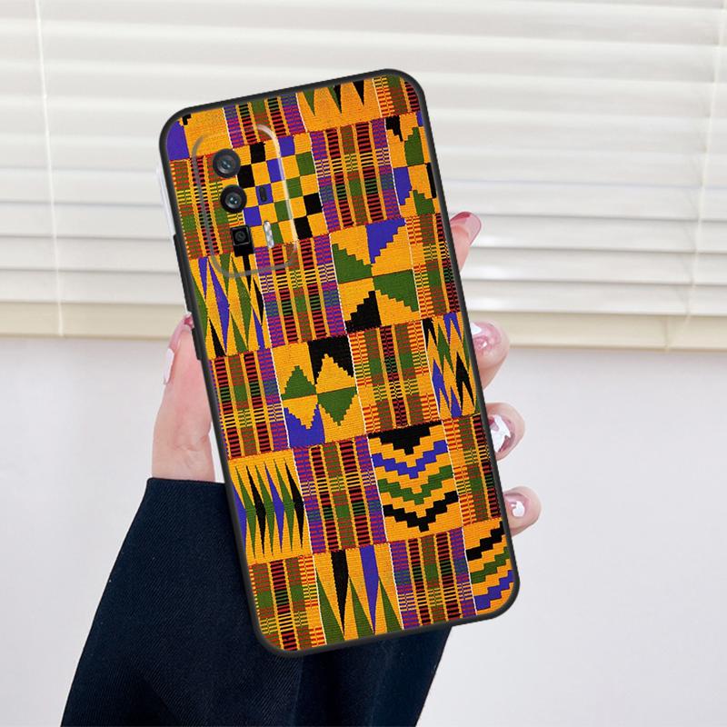 African Fabric Cover For Xiaomi 13 14 15 Ultra 11T 12T 13T 14T Pro POCO X7 Pro X3 X5 X6 M6 F5 F6 Pro Case