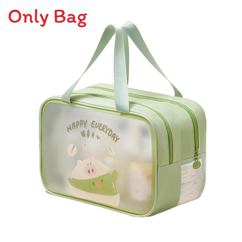 Multifunctional Pvc Makeup And Toiletry Bag For Travel And Gym Use