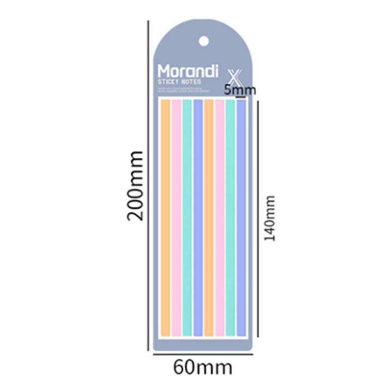 160Sheets Markers Index Tabs Bookmark Transparent Sticky Classify Files For Book Waterproof Notes Strip Student Flags