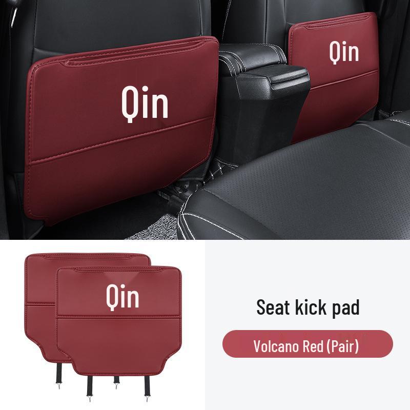 BYD Qin PLUS Rear Seat Kick Mats - DMi/EV Interior Protection Accessories