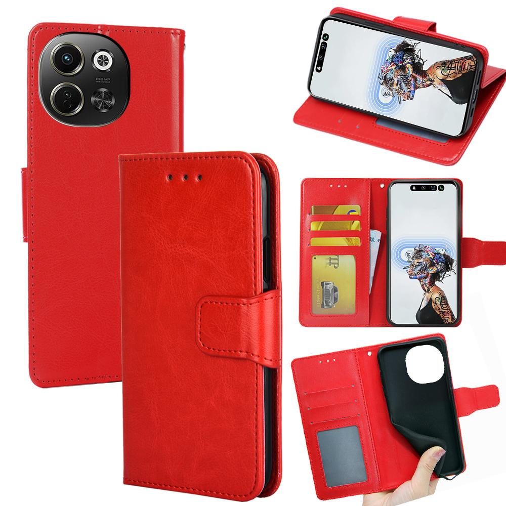 For TECNO Pova 6 Neo 5G/Spark 30 5G Case Wallet PU Leather+TPU Folding Stand Phone Cover