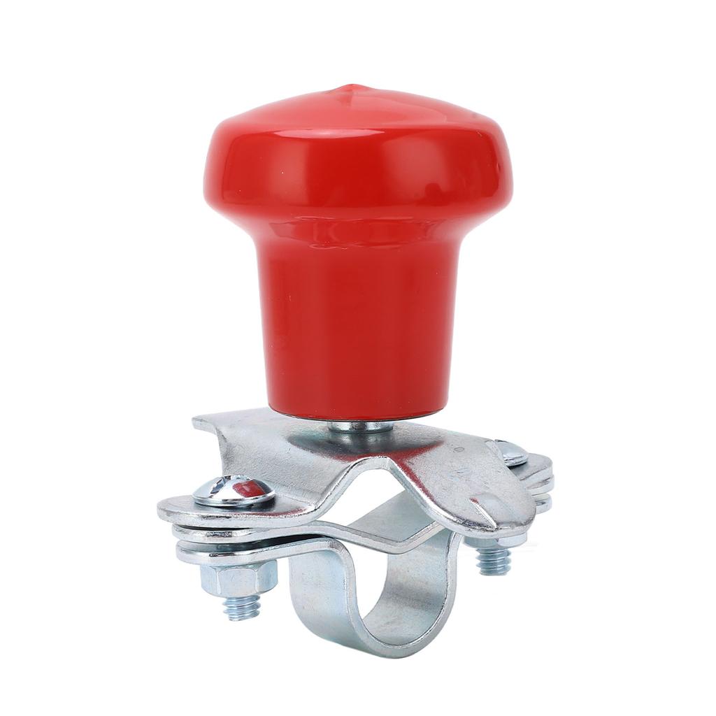 Steering Wheel Spinner 3004?2348 Red Universal Deep Spoke Steering Wheel Assist Grip for Cars
