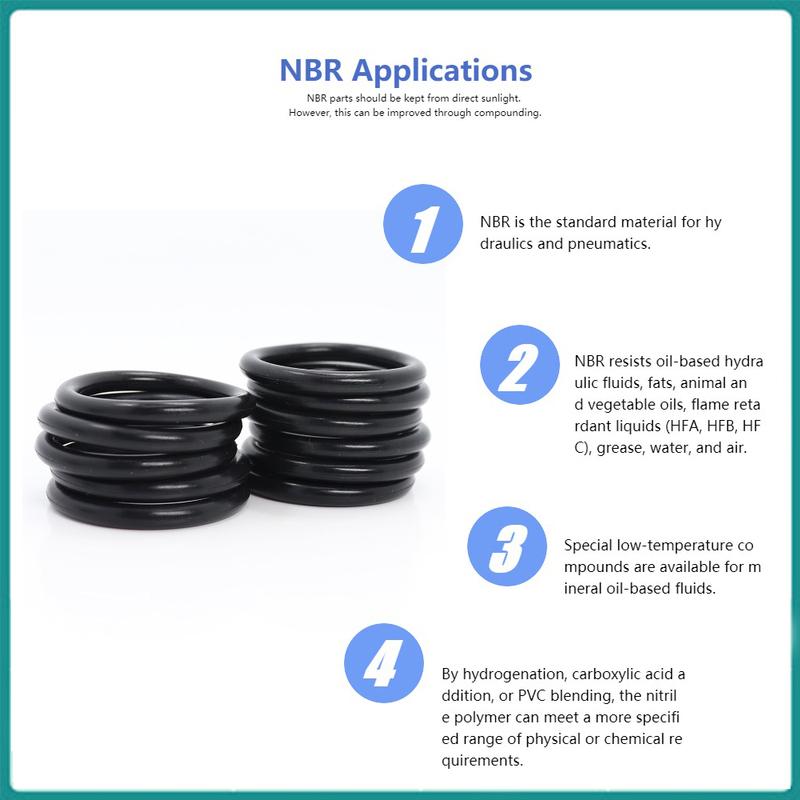 CS4mm NBR Rubber O RING OD 205/210/215/220/225/230/235/240*4 Mm 5PCS O-Ring Nitrile Gasket Seal Thickness 4mm ORing